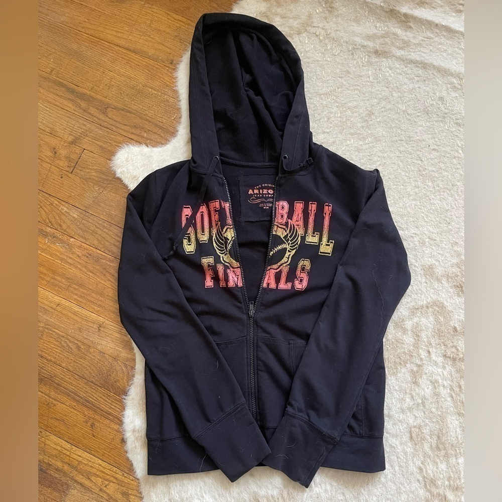Arizona Softball Finals Zip-Up Jacket - Size M - Gently Worn - Sporty & Stylish